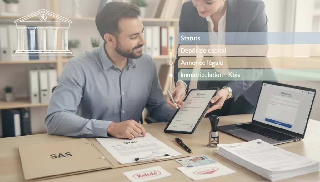 Création d’une SAS Création d’une SAS